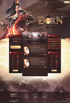 Dorn Metin2 Game Website Template