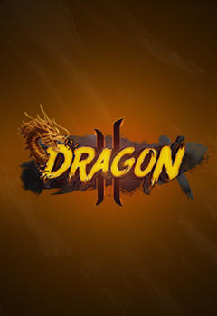 Dragon Game Editable PSD Logo