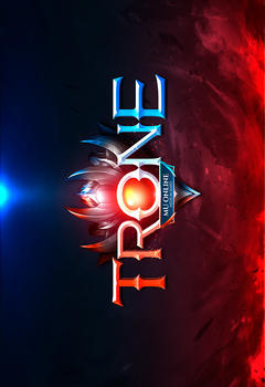 Mu Trone редагуємий ігровий логотип