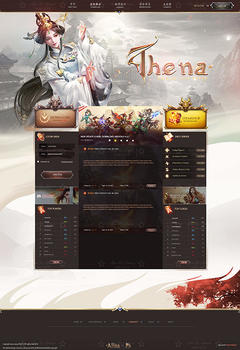 Thena Metin2 Game Website Template